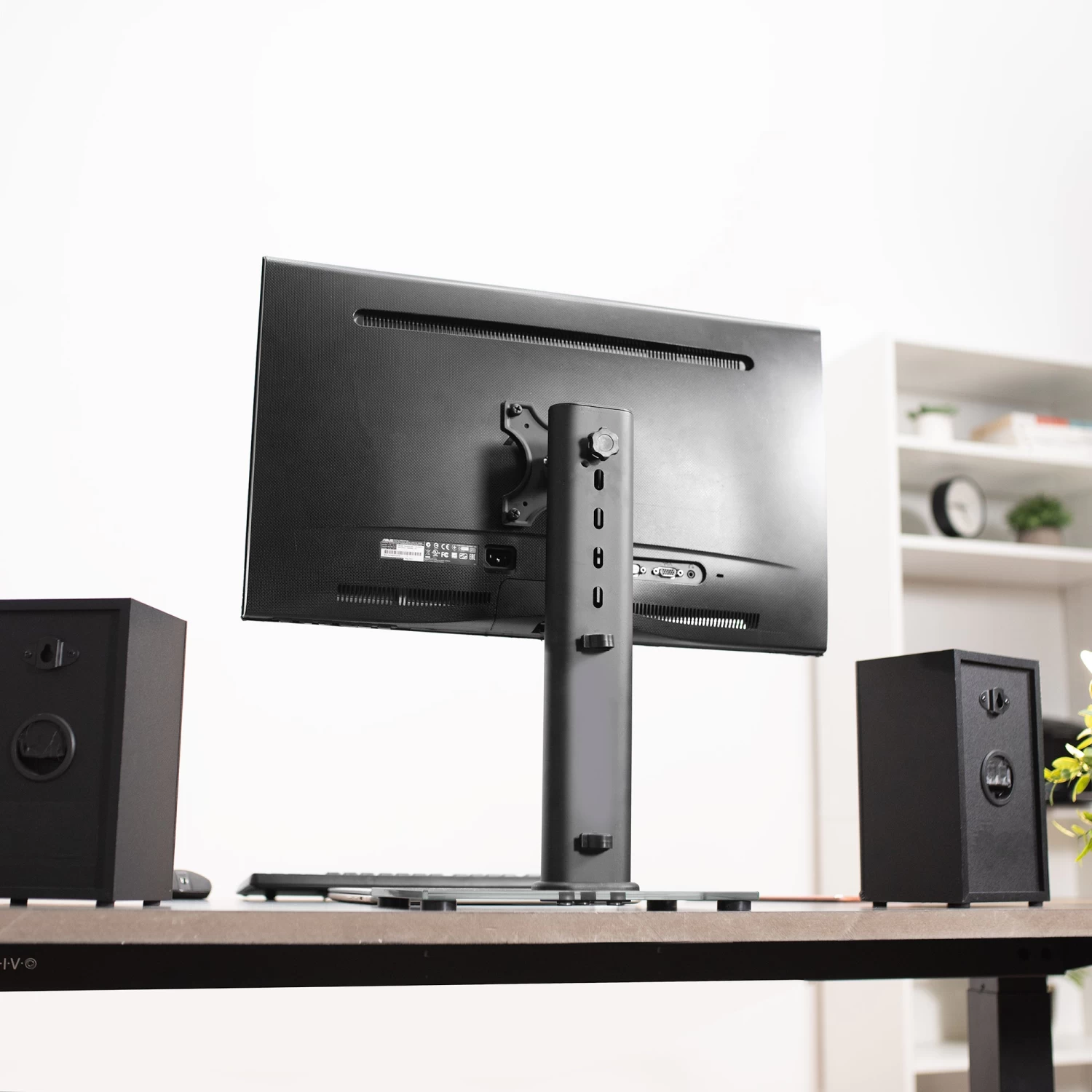 Single Ultrawide Monitor And TV Desk Stand - Image 7