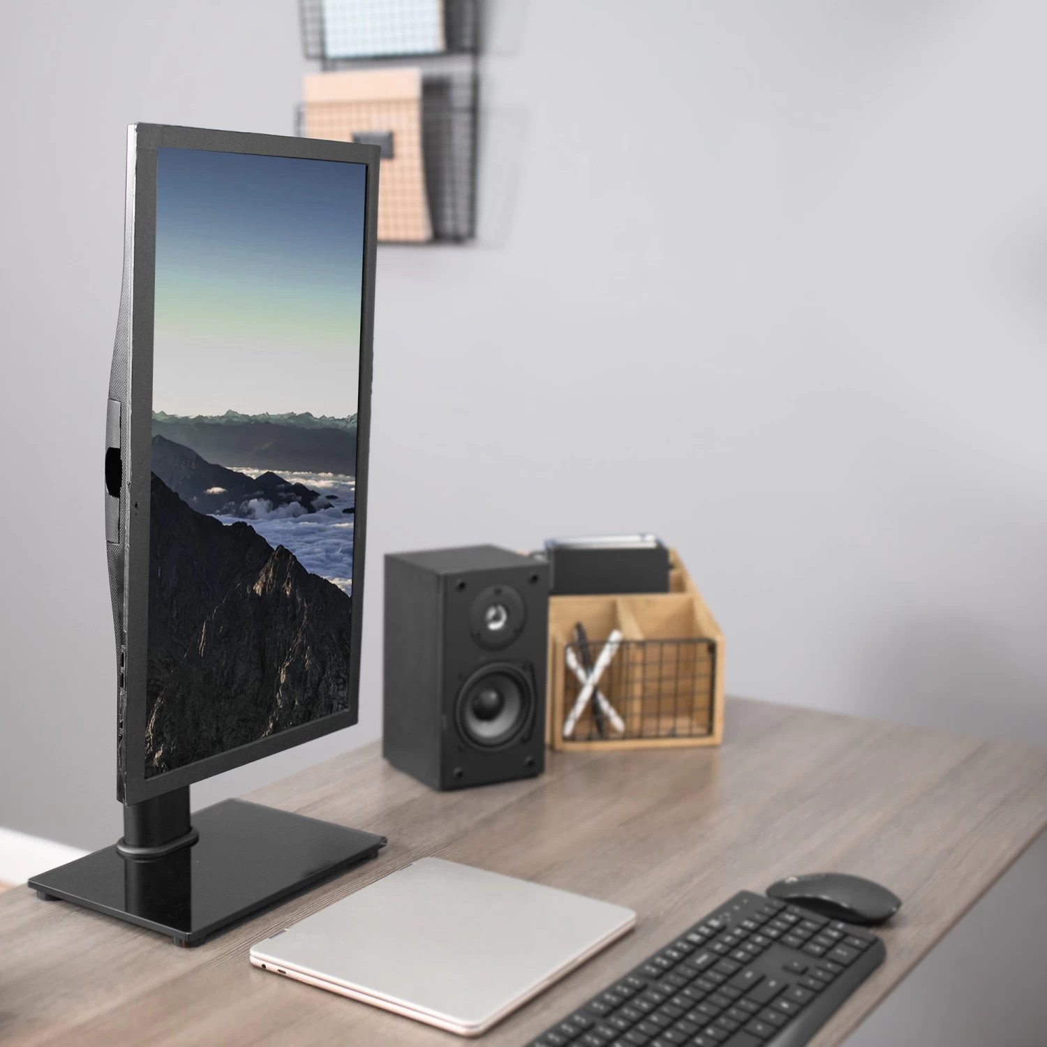 Single Ultrawide Monitor And TV Desk Stand - Image 8