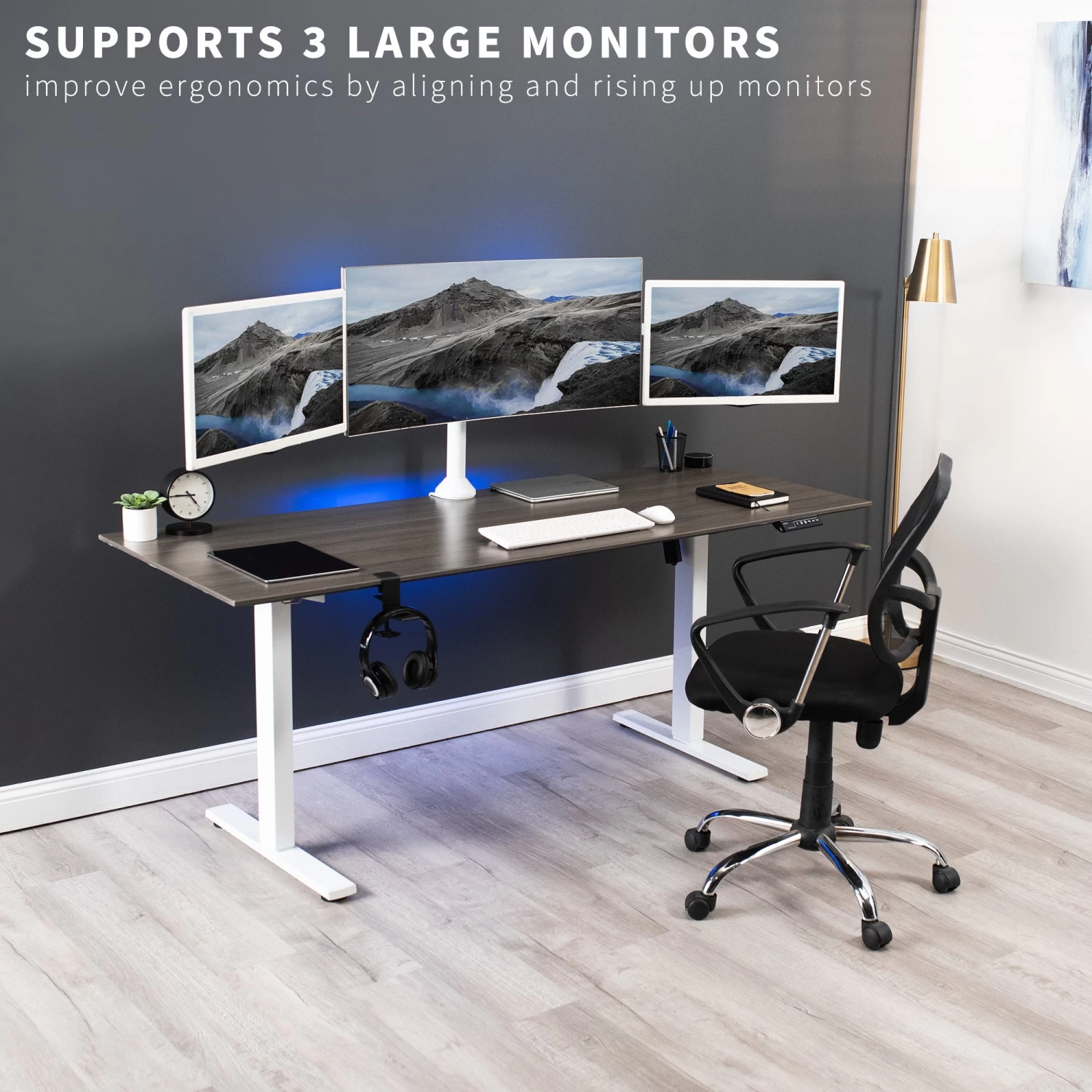 Triple Monitor Desk Mount - Image 12