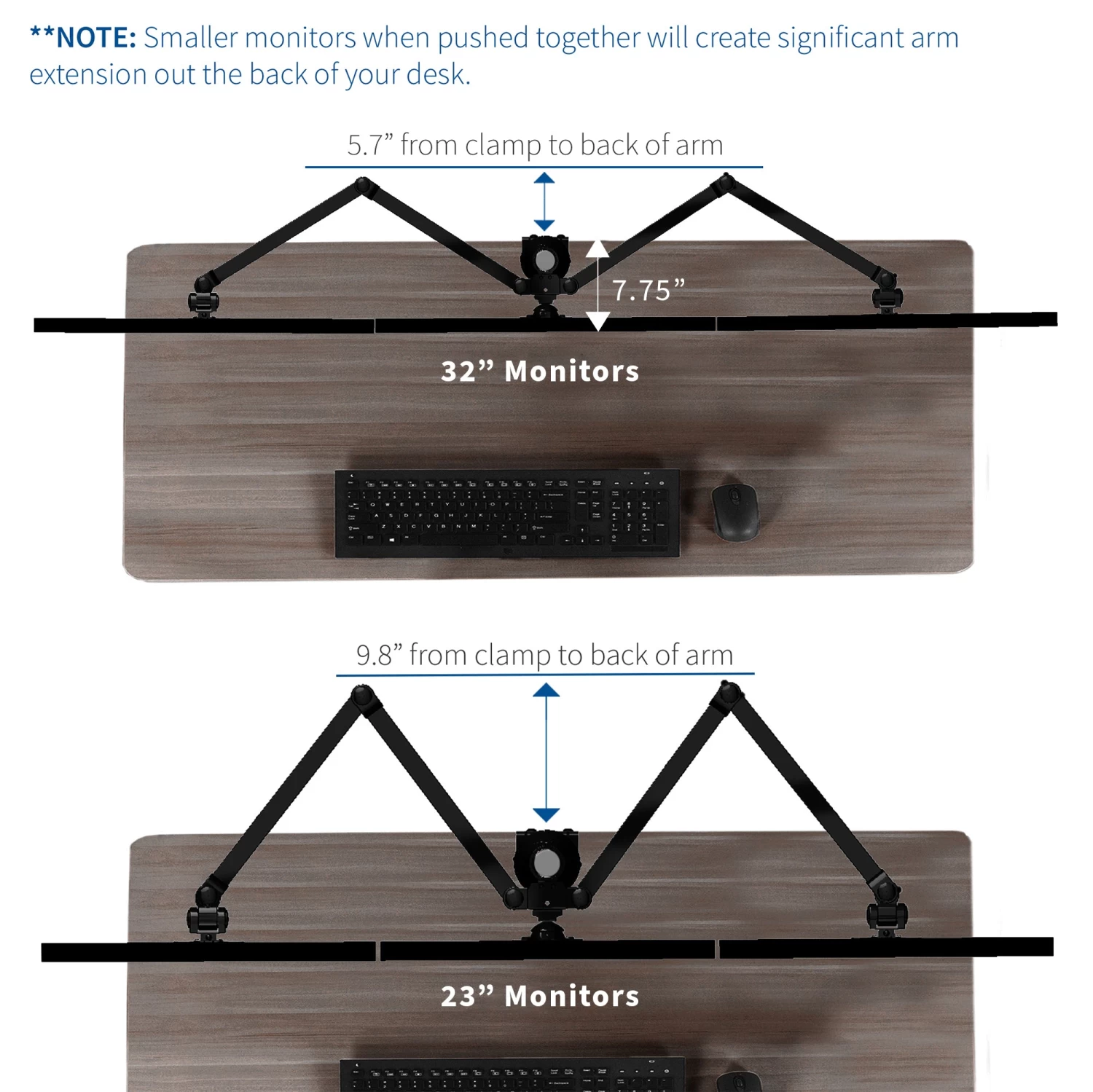 Triple Monitor Desk Mount - Image 8