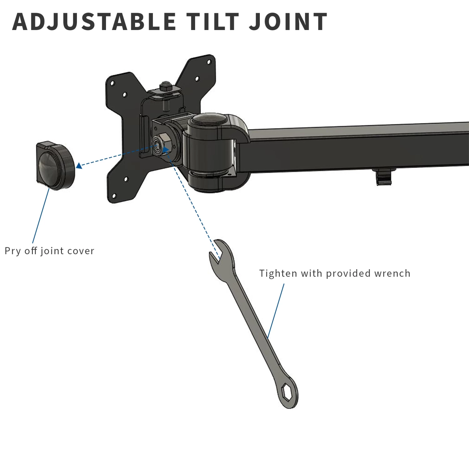 Triple Monitor Desk Mount - Image 10