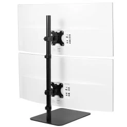 Dual Ultrawide Vertical Monitor Desk Stand