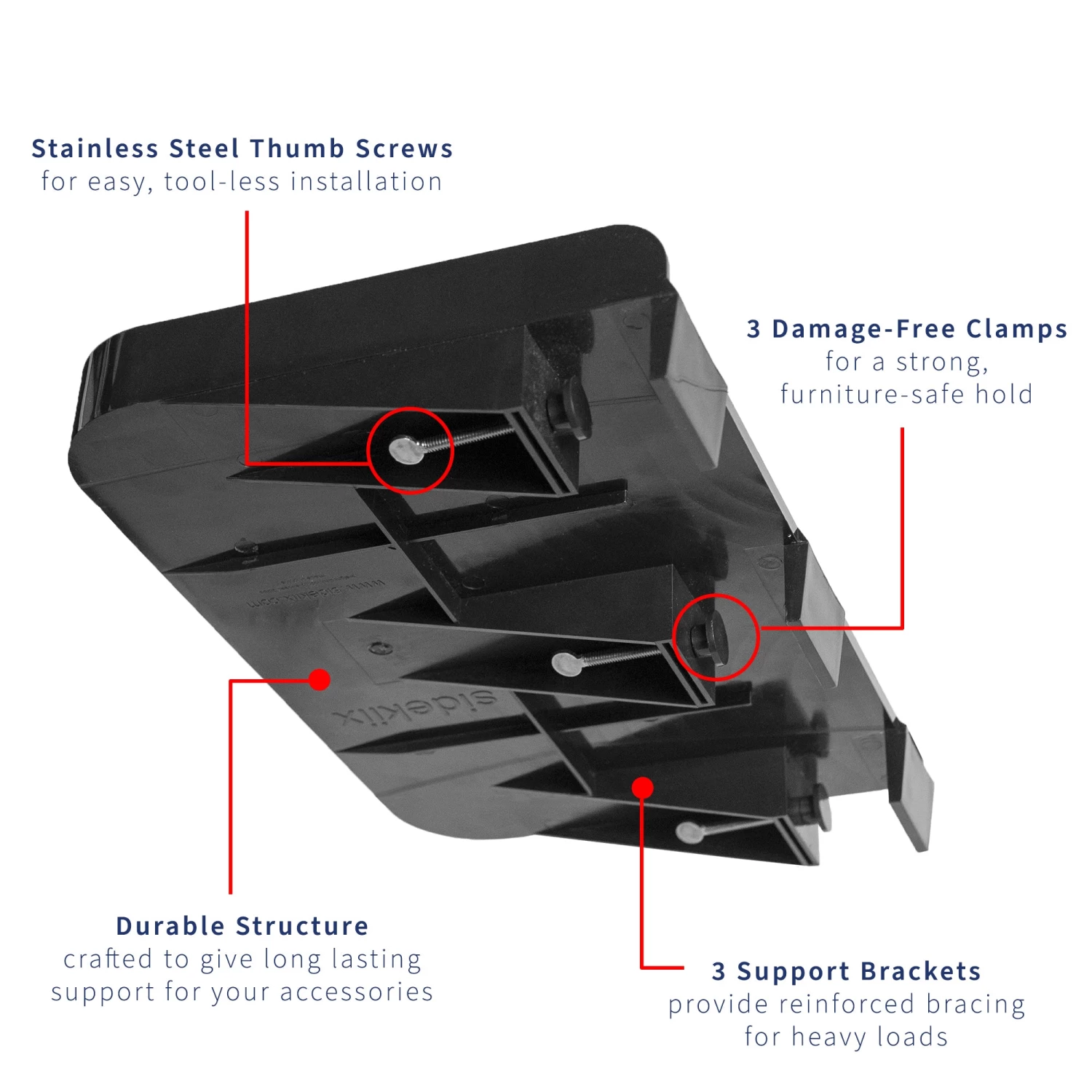 Sidekiix By VIVO Bunk Bed & Bedside Shelf - Image 3